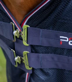 Premier Equine Arisca Scrim Cooler -Exquisite Equestrian Equipment Store arisca scrim cooler navy 3 6 jpg
