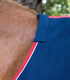 Premier Equine Asure Fleece Rug -Exquisite Equestrian Equipment Store asure fleece cooler navy 2 7 jpg