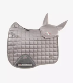 Premier Equine Atlas Fly Veil -Exquisite Equestrian Equipment Store atlas ear bonnet grey 2 3 jpg