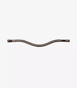Premier Equine Bergamo Shaped Diamante Browband 34 Premier Equine Bergamo Shaped Diamante Browband -Exquisite Equestrian Equipment Store bergamo shaped diamante browband brown leather 2 2 jpg