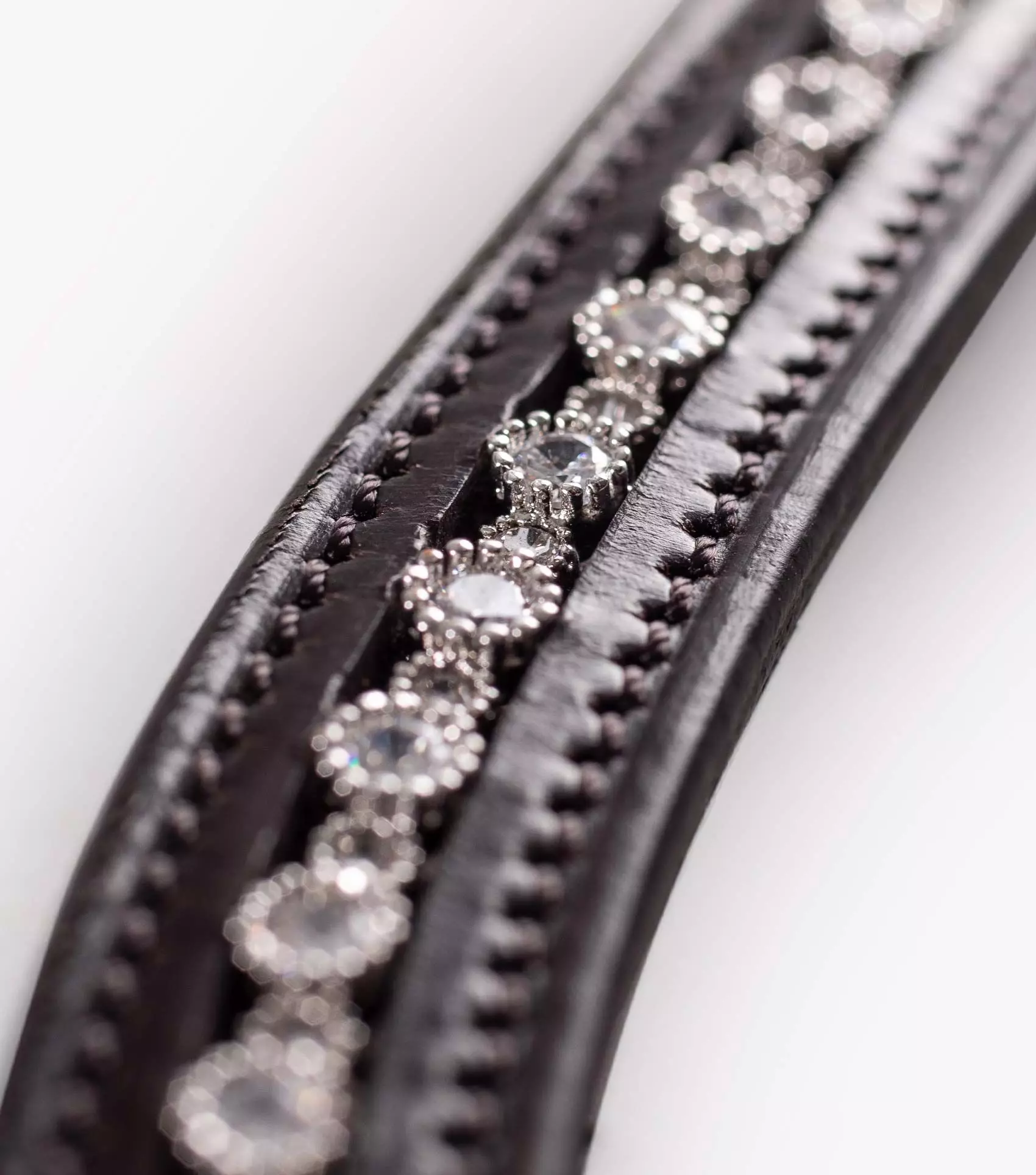 Premier Equine Bergamo Shaped Diamante Browband 6 Premier Equine Bergamo Shaped Diamante Browband - Image 4