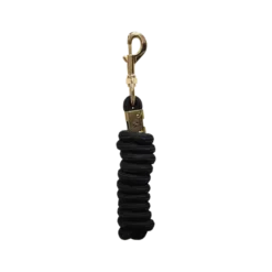 Kentucky Horsewear Kentucky Basic Lead Rope -Exquisite Equestrian Equipment Store black 1 png