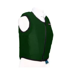 Racesafe Body Protector Cover - One Colour -Exquisite Equestrian Equipment Store bpcovergreen 4 jpg