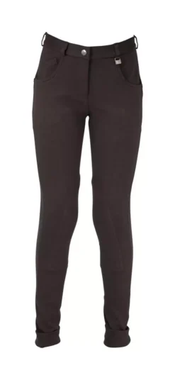 HyPERFORMANCE Burton Childrens Jodhpurs 26 HyPERFORMANCE Burton Childrens Jodhpurs -Exquisite Equestrian Equipment Store burton black front 1 5 jpg