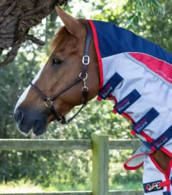 Premier Equine Buster Stay-Dry Super Lite Fly Rug With Surcingles -Exquisite Equestrian Equipment Store buster stay dry super lite fly rug navy 2 7 jpg