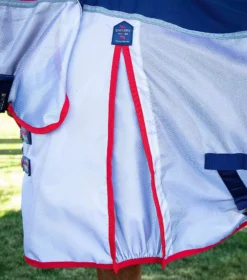 Premier Equine Buster Stay-Dry Super Lite Fly Rug With Surcingles -Exquisite Equestrian Equipment Store buster stay dry super lite fly rug navy 5 6 jpg