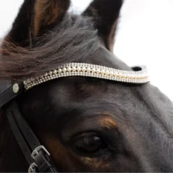 EcoRider Freedom Grace Browband -Exquisite Equestrian Equipment Store cameo ecorider freedom grace browband black p7565 19347 image 4 jpg