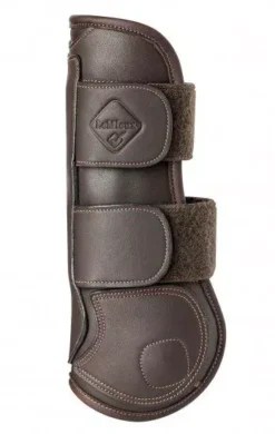 LeMieux Capella Leather Tendon Boots -Exquisite Equestrian Equipment Store capella tendon boots brown 1 2 jpg