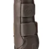LeMieux Capella Leather Tendon Boots -Exquisite Equestrian Equipment Store capella tendon boots brown back 1 1 jpg