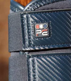 Premier Equine Carbon Air-Tech Single Locking Brushing Boots -Exquisite Equestrian Equipment Store carbon air tech single locking brushing boot navy 5 3 jpg