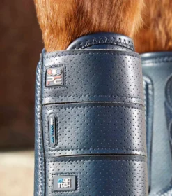 Premier Equine Carbon Tech Air Flex Eventing Boots -Exquisite Equestrian Equipment Store carbon tech air flex eventing boots front navy 4 3 jpg