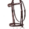 Henry James Cavesson Bridle 2 Henry James Cavesson Bridle -Exquisite Equestrian Equipment Store cavesson angled brown 3168x 1 3 jpg