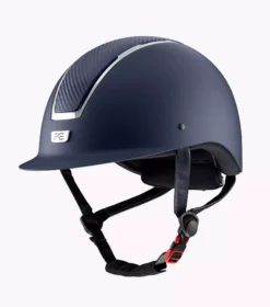 Premier Equine Centauri Horse Riding Helmet -Exquisite Equestrian Equipment Store centauri helmet navy 3 3 jpg