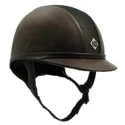 Charles Owen AYR8 Leather Look Riding Hat Childs Sizes 52-55cm -Exquisite Equestrian Equipment Store charles owen brown leather look ayr 8 4 1 2 8 jpg