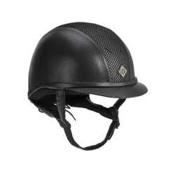 Charles Owen AYR8 Leather Look Riding Hat Adults Sizes 56-65cm 39 Charles Owen AYR8 Leather Look Riding Hat Adults Sizes 56-65cm -Exquisite Equestrian Equipment Store charles owen leather black silver 1 5