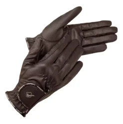 LeMieux Classic Riding Gloves -Exquisite Equestrian Equipment Store classic riding glove brown 2 jpeg