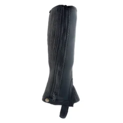 Tuffa Cleveland Neoprene Half Chaps Adults -Exquisite Equestrian Equipment Store cleveland neo chaps black 1 4 2 1 jpg