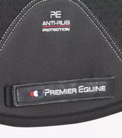 Premier Equine Close Contact Airtechnology Shockproof Wool European Saddle Pad Dressage Square -Exquisite Equestrian Equipment Store close contact airtechnology shockproof european merino wool half lined dressage square black 5 1 jpg