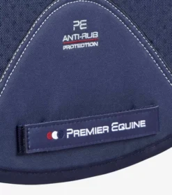 Premier Equine Close Contact Airtechnology Shockproof Wool European Saddle Pad Dressage Square -Exquisite Equestrian Equipment Store close contact airtechnology shockproof european merino wool half lined dressage square navy 5 1 jpg