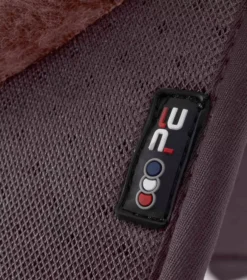 Premier Equine Close Contact Airtechnology Shockproof Wool Saddle Pad - GP/Jump Square Brown/Brown Wool -Exquisite Equestrian Equipment Store close contact airtechnology shockproof european merino wool half lined gpjump square brown 2 1 jpg