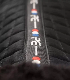 Premier Equine Close Contact Merino Wool European Saddle Pad - Dressage Square -Exquisite Equestrian Equipment Store close contact merino wool european half lined dressage square black 6 1 jpg