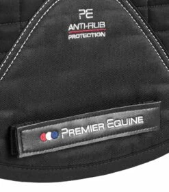 Premier Equine Close Contact Merino Wool European Saddle Pad - Dressage Square -Exquisite Equestrian Equipment Store close contact merino wool european half lined dressage square black natural 5 1 1