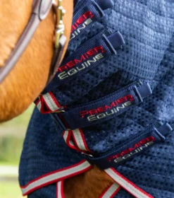 Premier Equine Combo Dry-Tech Horse Cooler Rug -Exquisite Equestrian Equipment Store combo navy 4 9 jpg