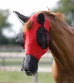 Premier Equine Comfort Tech Lycra Fly Mask Xtra -Exquisite Equestrian Equipment Store comfort tech lycra fly mask xtra red 1 1 3 jpg