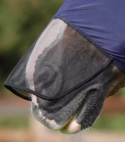 Premier Equine Comfort Tech Lycra Fly Mask Xtra -Exquisite Equestrian Equipment Store comfort tech xtra lycra fly mask navy 6 4 jpg