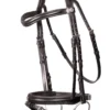 Henry James Comfort Flash Bridle 1 Henry James Comfort Flash Bridle -Exquisite Equestrian Equipment Store comfortflashblackangled 3168x 3 1 1 jpg