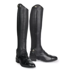 Tredstep Deluxe Half Chaps -Exquisite Equestrian Equipment Store deluxe blk 14 jpg
