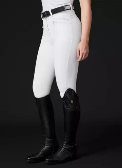 Mountain Horse Diana High Waist Breeches 27 Mountain Horse Diana High Waist Breeches -Exquisite Equestrian Equipment Store diana white side 1 jpg