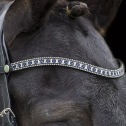 EcoRider Freedom Sapphire Browband -Exquisite Equestrian Equipment Store eco042 1 4 jpg