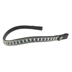 EcoRider Freedom Sapphire Browband -Exquisite Equestrian Equipment Store eco042 3 png