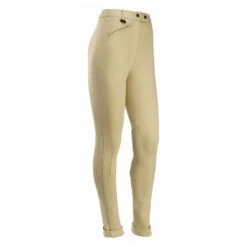 Equetech Junior Prima Jodhpurs -Exquisite Equestrian Equipment Store equetech junior prima jods beige 1 3