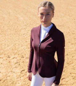 Premier Equine Finio Ladies Competition Show Jacket -Exquisite Equestrian Equipment Store finio competition jacket wine 1 1 1 jpg