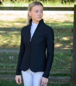 Premier Equine Finio Ladies Competition Show Jacket -Exquisite Equestrian Equipment Store finio ladies competition show jacket black 1 6 jpg