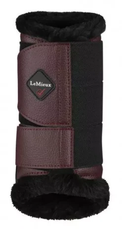 LeMieux Fleece Lined Brushing Boots Pair 37 LeMieux Fleece Lined Brushing Boots Pair -Exquisite Equestrian Equipment Store fleece lined brushing boots rioja 4 3 jpg