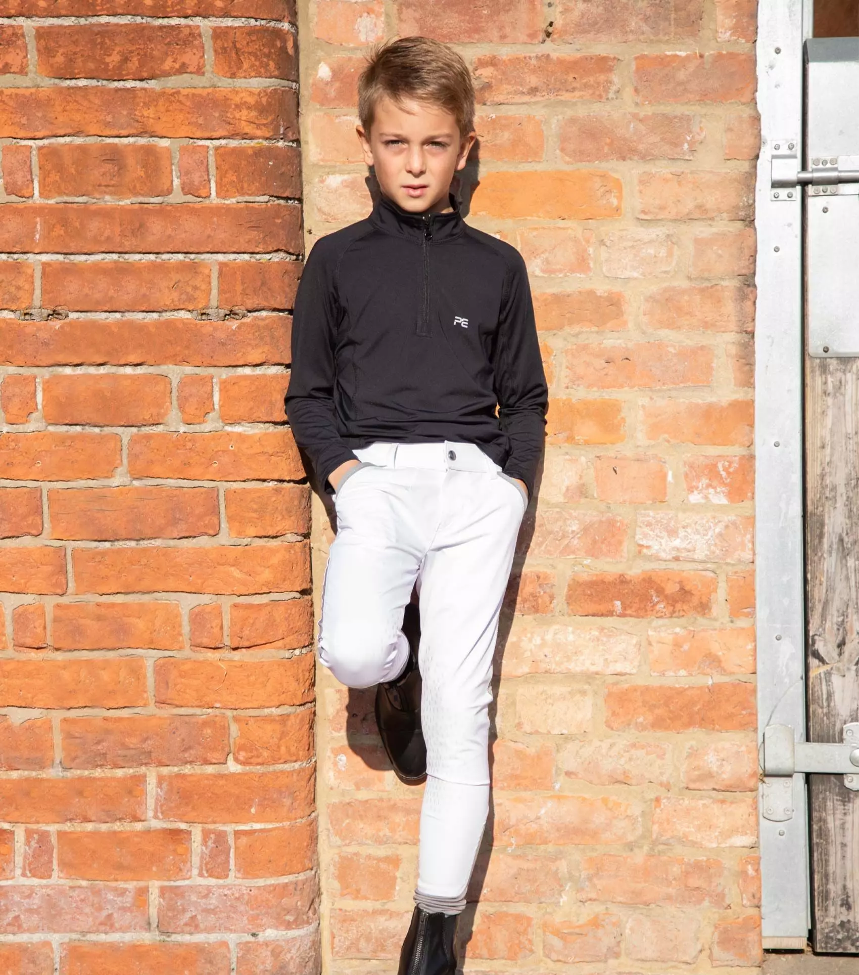 Premier Equine Gando Boys Gel Knee Riding Breeches 15 Premier Equine Gando Boys Gel Knee Riding Breeches - Image 13