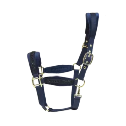 Kentucky Horsewear Kentucky Glitter Stone Halter 17 Kentucky Horsewear Kentucky Glitter Stone Halter -Exquisite Equestrian Equipment Store glitter stone halter navy 2 png