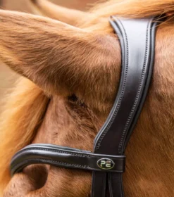 Premier Equine Glorioso Grackle Bridle -Exquisite Equestrian Equipment Store glorioso grackle bridle brown 2 1 jpg