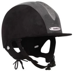 Champion Junior X Air Plus Riding Hat -Exquisite Equestrian Equipment Store hat xair black slate 600x600 3 2 1