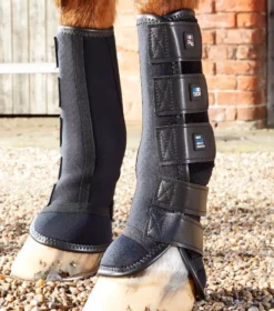 Premier Equine Turnout/ Mud Fever Boots 30 Premier Equine Turnout/ Mud Fever Boots -Exquisite Equestrian Equipment Store horse turnout mud fever boots black 4 jpg
