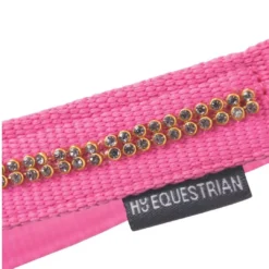 Hy Equestrian Sparkling Head Collar And Lead Rope Set 33 Hy Equestrian Sparkling Head Collar And Lead Rope Set -Exquisite Equestrian Equipment Store hy equestrian sparkling head collar pink close 1 jpg
