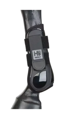 HyIMPACT Pro Tendon Boots -Exquisite Equestrian Equipment Store hyimpact pro tendon boots black 1 jpg