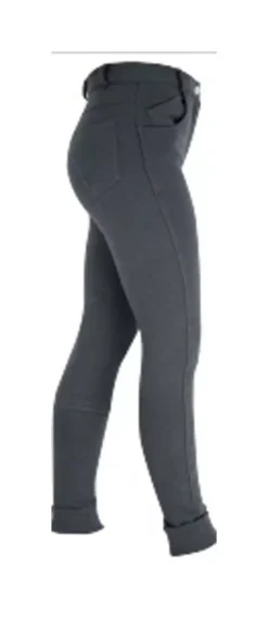 HyPERFORMANCE Melton Childs Jodhpurs -Exquisite Equestrian Equipment Store hyperformance melton childrens jodhpurs black b jpg