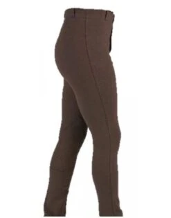 HyPERFORMANCE Milligan Childs Jodhpurs -Exquisite Equestrian Equipment Store hyperformance milligan childrens jodhpurs choc 1