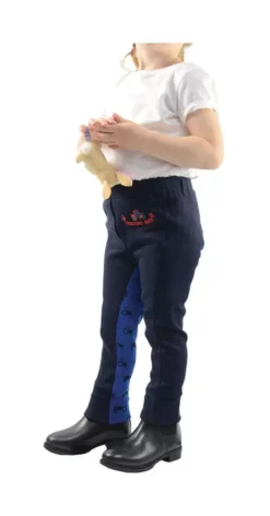HyPERFORMANCE Tractors Rock Tots Jodhpurs -Exquisite Equestrian Equipment Store hyperformance tractors rock tots jodpurs navy navy 4 jpg