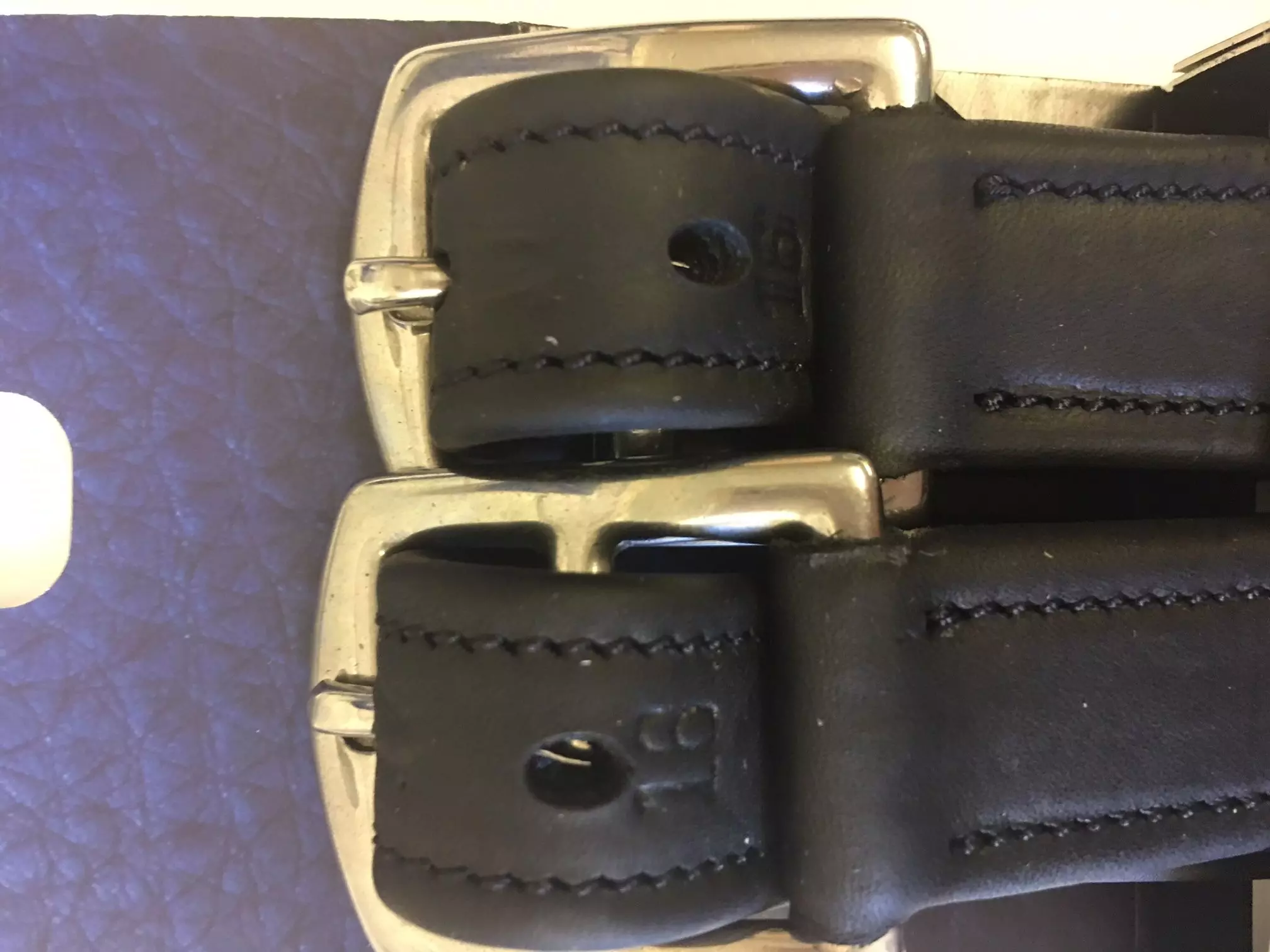 GFS Premier Stirrup Leathers With Tone On Tone Stitching 3 GFS Premier Stirrup Leathers With Tone On Tone Stitching