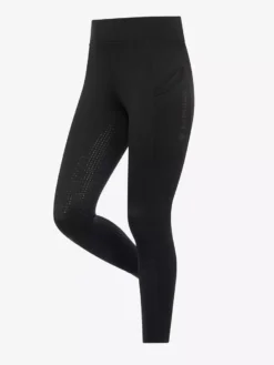 LeMieux Full Grip Brushed Pull On Tights 40 LeMieux Full Grip Brushed Pull On Tights -Exquisite Equestrian Equipment Store it02231 product brushedpullonbreech black 1 5 jpg